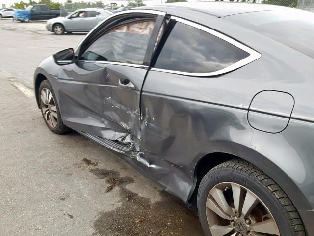 1HGCS12338A017399 - 2008 HONDA ACCORD LX- GRAY photo 10