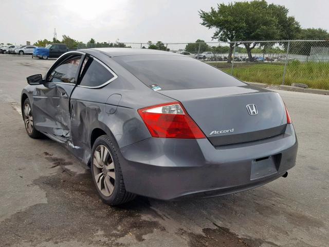 1HGCS12338A017399 - 2008 HONDA ACCORD LX- GRAY photo 3