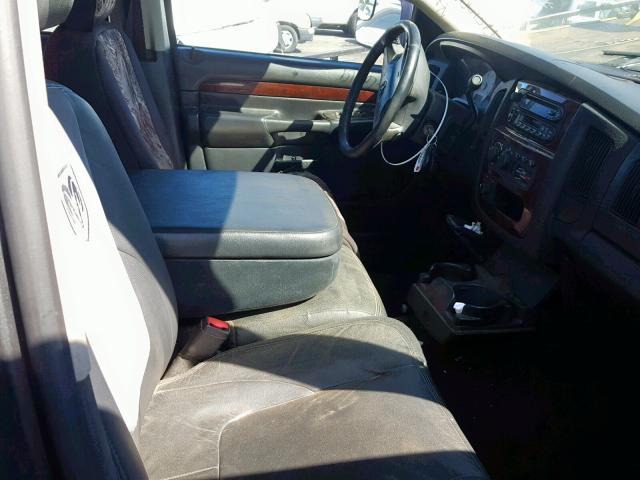 3D3KU28643G771795 - 2003 DODGE RAM 2500 S Մոխրագույն լուսանկար 5