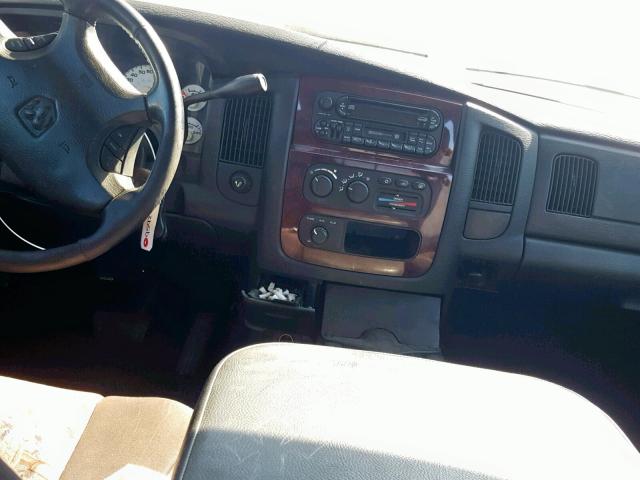 3D3KU28643G771795 - 2003 DODGE RAM 2500 S Մոխրագույն լուսանկար 9