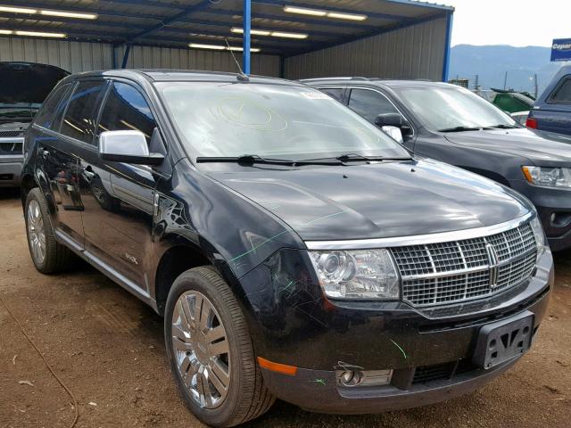 2LMDU88C68BJ18812 - 2008 LINCOLN MKX BLACK photo 1