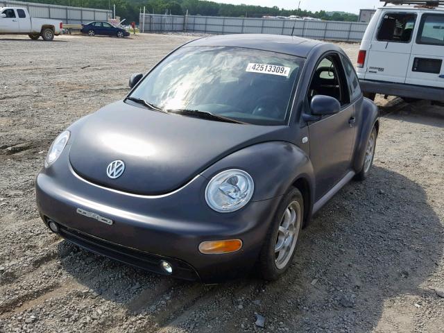 3VWCD21C5XM465254 - 1999 VOLKSWAGEN NEW BEETLE შავი ფოტო 2