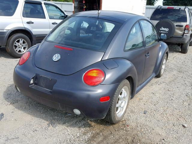 3VWCD21C5XM465254 - 1999 VOLKSWAGEN NEW BEETLE შავი ფოტო 4