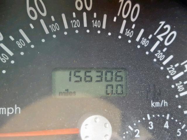 3VWCD21C5XM465254 - 1999 VOLKSWAGEN NEW BEETLE შავი ფოტო 8