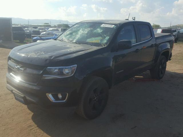 1GCGTCE3XG1161745 - 2016 CHEVROLET COLORADO L BLACK photo 2