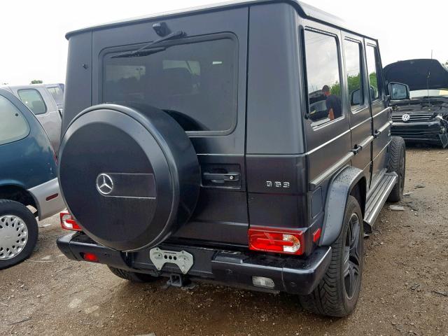 WDCYC7DH6JX285860 - 2018 MERCEDES-BENZ G 63 AMG BLACK photo 4