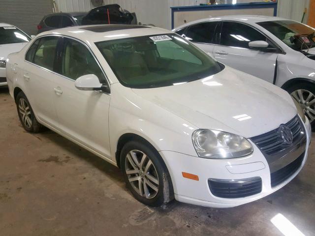 3VWST71K76M637480 - 2006 VOLKSWAGEN JETTA TDI WHITE photo 1