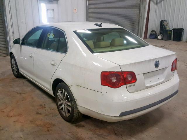 3VWST71K76M637480 - 2006 VOLKSWAGEN JETTA TDI WHITE photo 3