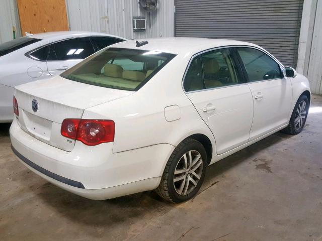 3VWST71K76M637480 - 2006 VOLKSWAGEN JETTA TDI WHITE photo 4