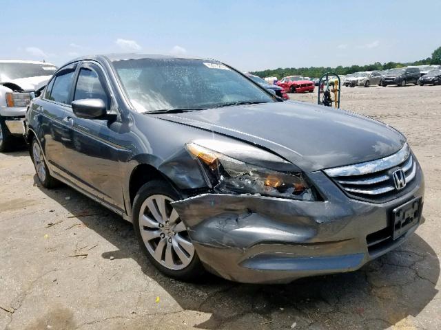 1HGCP2F86CA151166 - 2012 HONDA ACCORD EXL GRAY photo 1