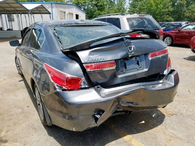 1HGCP2F86CA151166 - 2012 HONDA ACCORD EXL GRAY photo 9