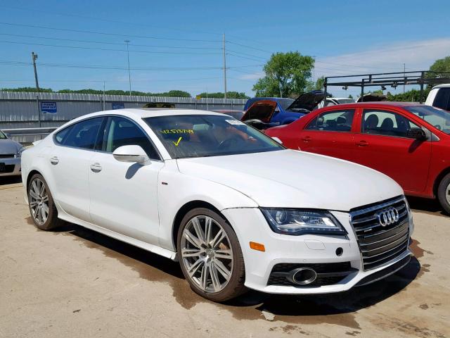 WAU2MAFC2EN003459 - 2014 AUDI A7 PRESTIG WHITE photo 1