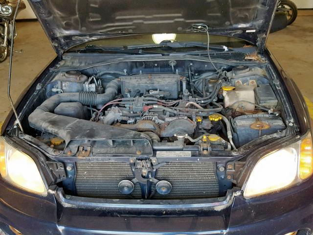 4S4BT62CX37115433 - 2003 SUBARU BAJA SPORT BLUE photo 7