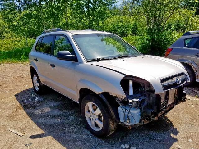 KM8JM12B45U170550 - 2005 HYUNDAI TUCSON GL GRAY photo 1