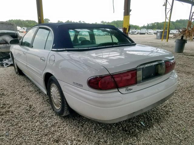 1G4HR54KXYU326566 - 2000 BUICK LESABRE LI WHITE photo 3