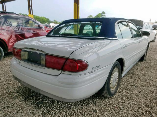 1G4HR54KXYU326566 - 2000 BUICK LESABRE LI WHITE photo 4