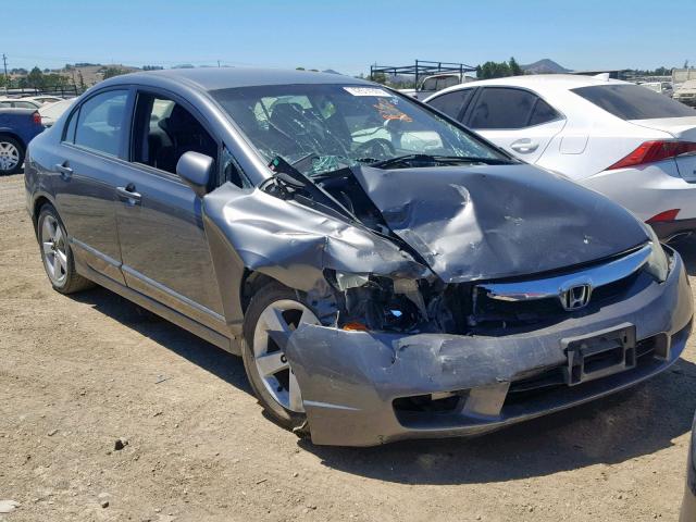 2HGFA1F69AH313443 - 2010 HONDA CIVIC LX-S GRAY photo 1