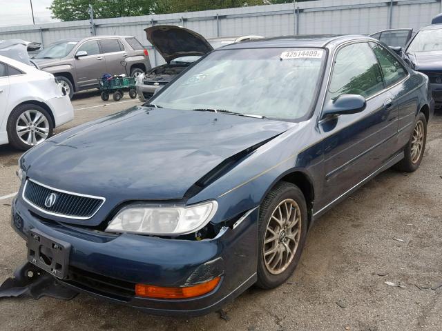 19UYA2257XL011396 - 1999 ACURA 3.0CL GREEN photo 2