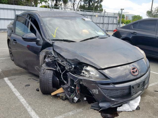 JM1BL1U58B1366197 - 2011 MAZDA 3 S BLACK photo 1