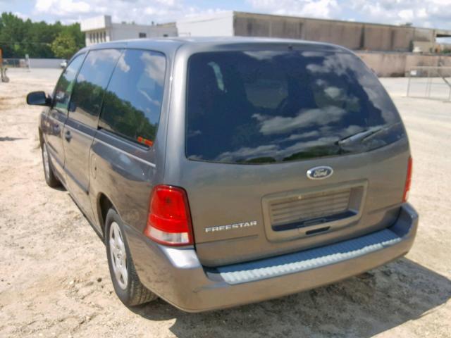 2FMZA50665BA52742 - 2005 FORD FREESTAR S GRAY photo 3