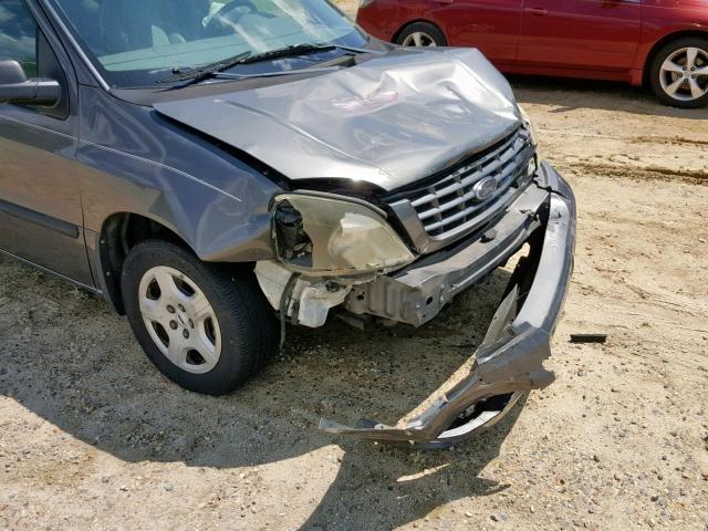 2FMZA50665BA52742 - 2005 FORD FREESTAR S GRAY photo 9