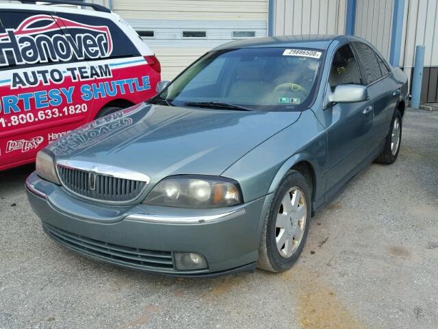 1LNHM86S65Y662393 - 2005 LINCOLN LS أخضر صورة 2