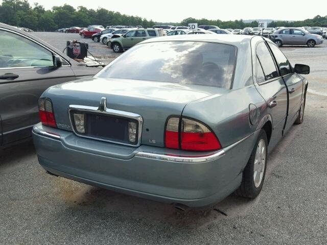1LNHM86S65Y662393 - 2005 LINCOLN LS أخضر صورة 4