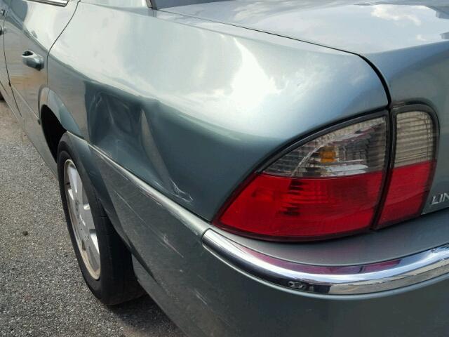 1LNHM86S65Y662393 - 2005 LINCOLN LS أخضر صورة 9
