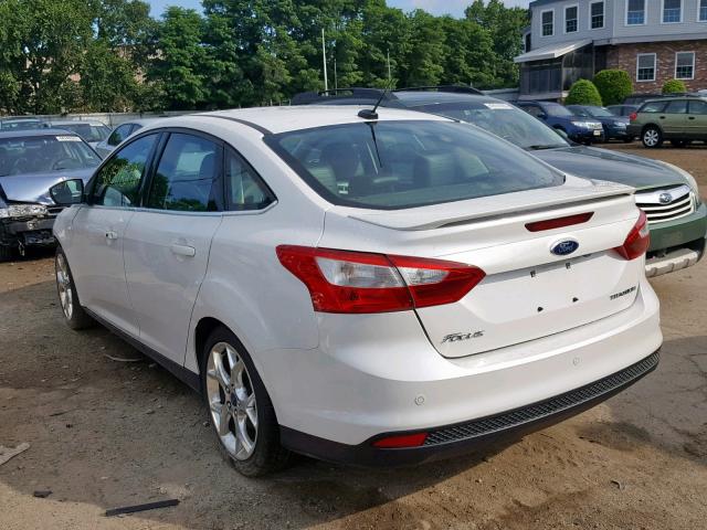 1FADP3J29EL134192 - 2014 FORD FOCUS TITA WHITE photo 3