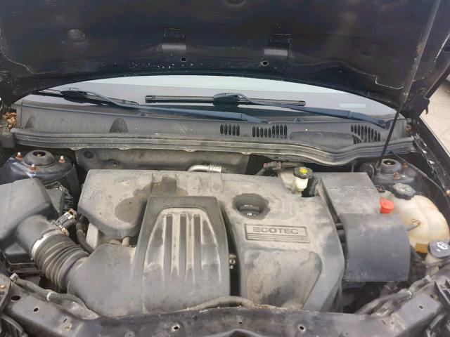 1G1AL18F687288483 - 2008 CHEVROLET COBALT LT BLACK photo 7