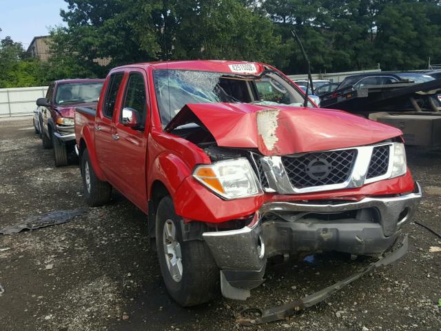 1N6AD07W57C437890 - 2007 NISSAN FRONTIER C RED photo 1