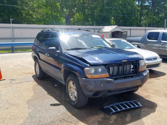 1J4GX48N84C412540 - 2004 JEEP GRAND CHER BLUE photo 1