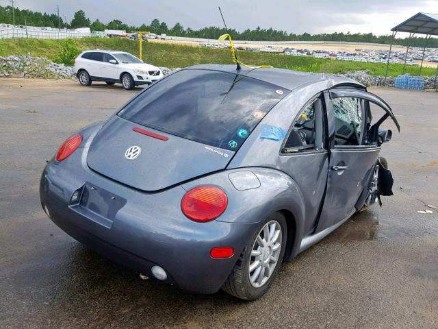 3VWCK31C35M403327 - 2005 VOLKSWAGEN NEW BEETLE ვერცხლისფერი ფოტო 4