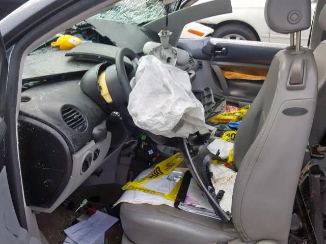 3VWCK31C35M403327 - 2005 VOLKSWAGEN NEW BEETLE ვერცხლისფერი ფოტო 5