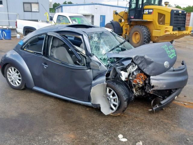 3VWCK31C35M403327 - 2005 VOLKSWAGEN NEW BEETLE ვერცხლისფერი ფოტო 9