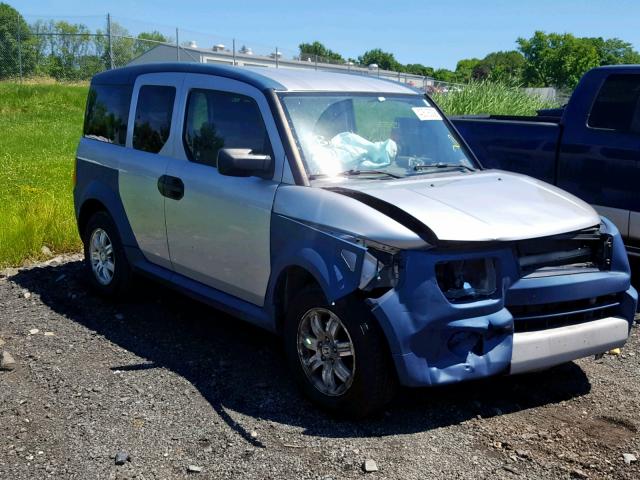 5J6YH28636L009163 - 2006 HONDA ELEMENT EX SILVER photo 1