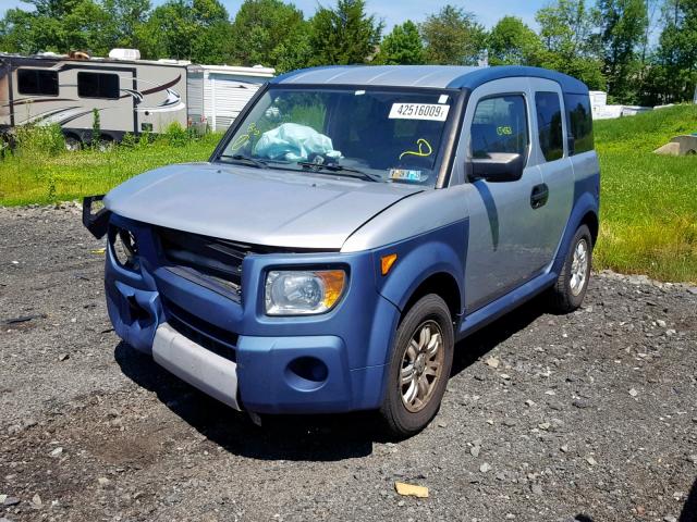 5J6YH28636L009163 - 2006 HONDA ELEMENT EX SILVER photo 2