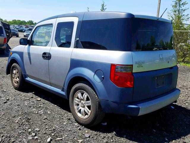 5J6YH28636L009163 - 2006 HONDA ELEMENT EX SILVER photo 3