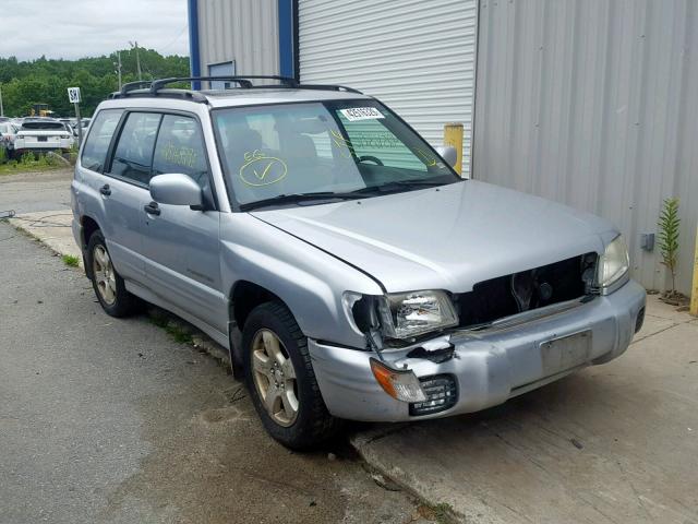 JF1SF65662H759480 - 2002 SUBARU FORESTER S SILVER photo 1