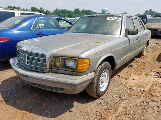 WDBCA33A0DB039938 - 1983 MERCEDES-BENZ 380 SEL BLUE photo 2