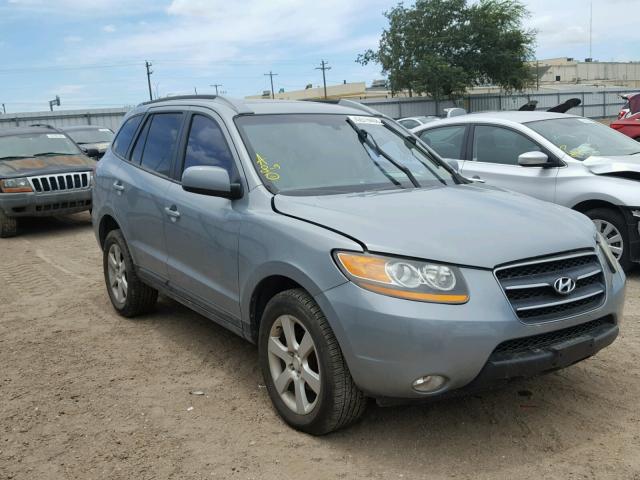 5NMSH13E68H199579 - 2008 HYUNDAI SANTA FE S BLUE photo 1