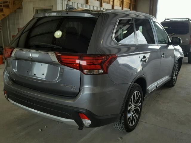 JA4AD3A38JJ001339 - 2018 MITSUBISHI OUTLANDER GRAY photo 4