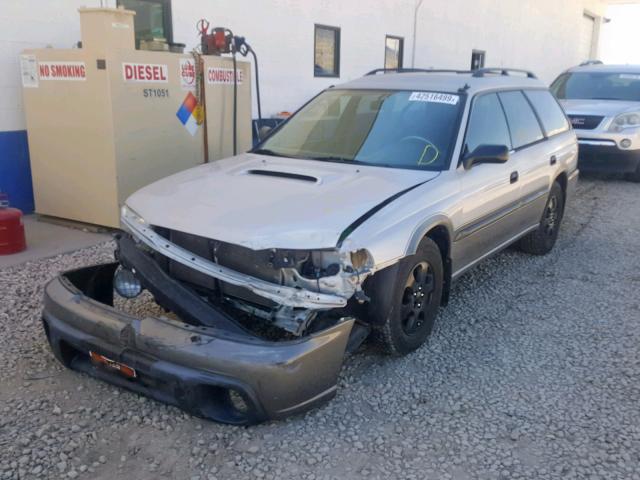 4S3BG6856X7643610 - 1999 SUBARU LEGACY OUT SILVER photo 2