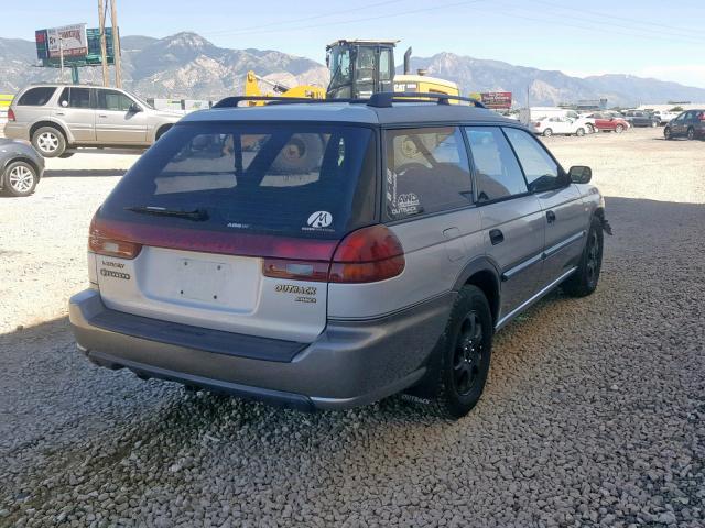 4S3BG6856X7643610 - 1999 SUBARU LEGACY OUT SILVER photo 4