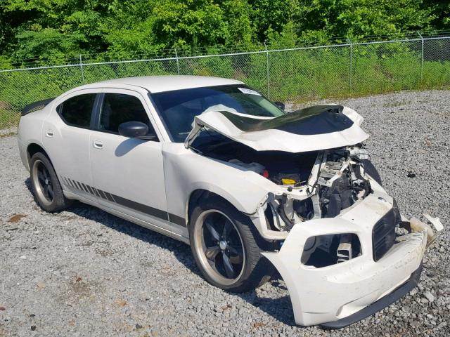 2B3KA33V09H584912 - 2009 DODGE CHARGER SX WHITE photo 1