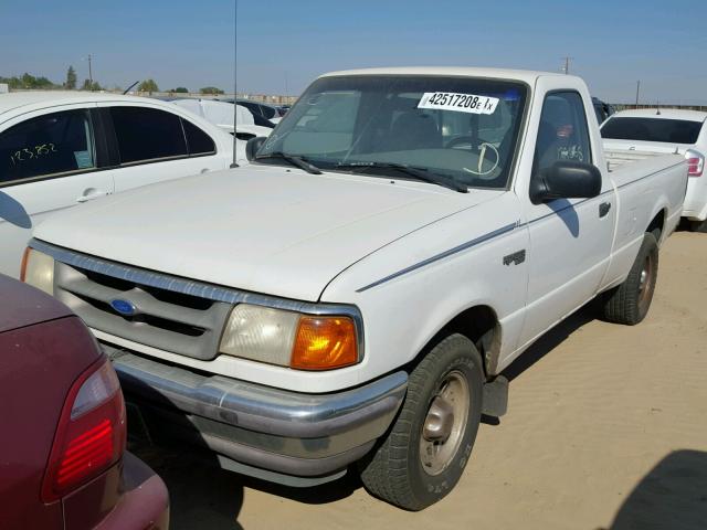 1FTCR10U6SPA17889 - 1995 FORD RANGER WHITE photo 2