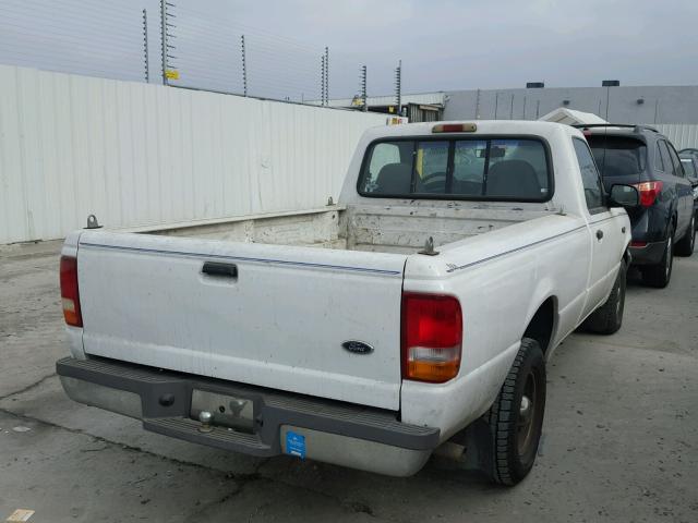 1FTCR10U6SPA17889 - 1995 FORD RANGER WHITE photo 4