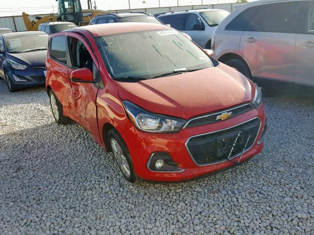 KL8CD6SA3HC762106 - 2017 CHEVROLET SPARK 1LT RED photo 1