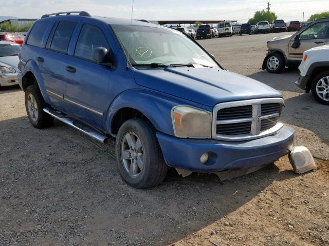 1D8HB582X6F178831 - 2006 DODGE DURANGO LI BLUE photo 1