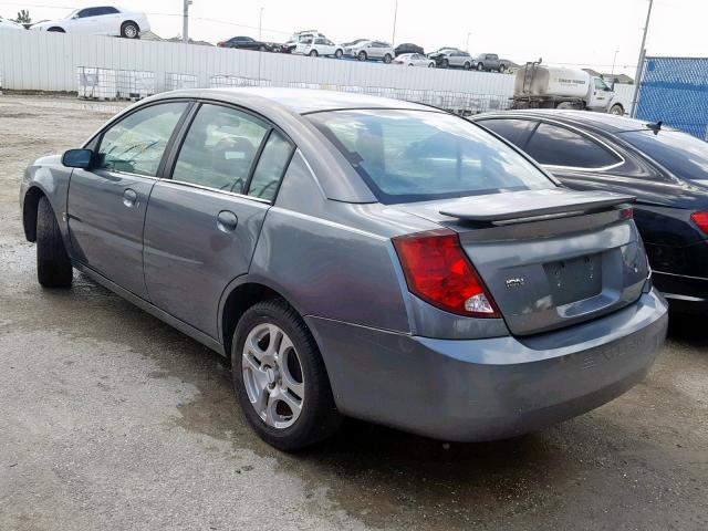 1G8AZ52FX4Z220136 - 2004 SATURN ION LEVEL GREEN photo 3